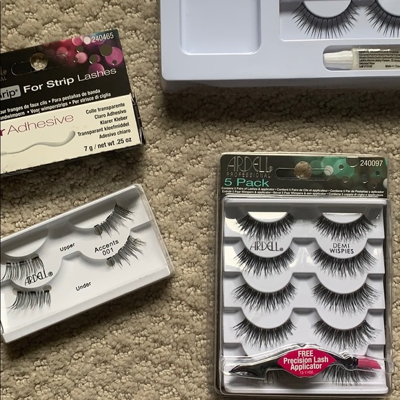 NEW False Lashes, glue and applicator LOT - Picture 7 of 9